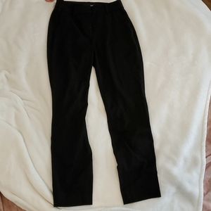 Express ankle midrise stretch black pants